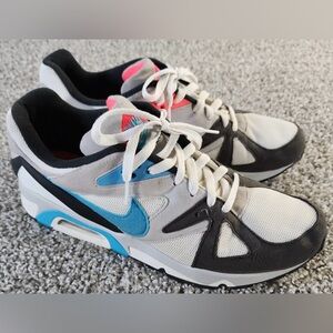 NIKE Air Structure Triqx 91 Neo Teal Summit White CV3492-100 Pink Shoes-Mens 10